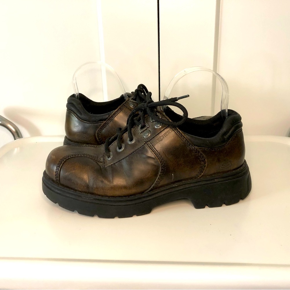 Vintage Y2K mens chunky Skechers shoes